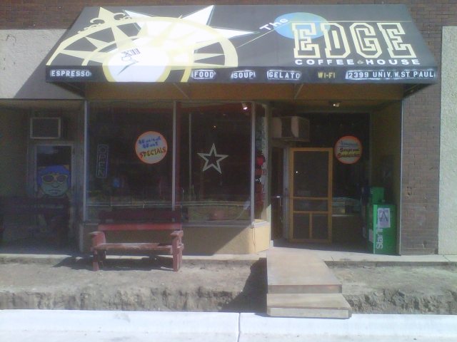 Pat Johnsons The EDGE Coffee House on 2399 University Ave W, StPaul
